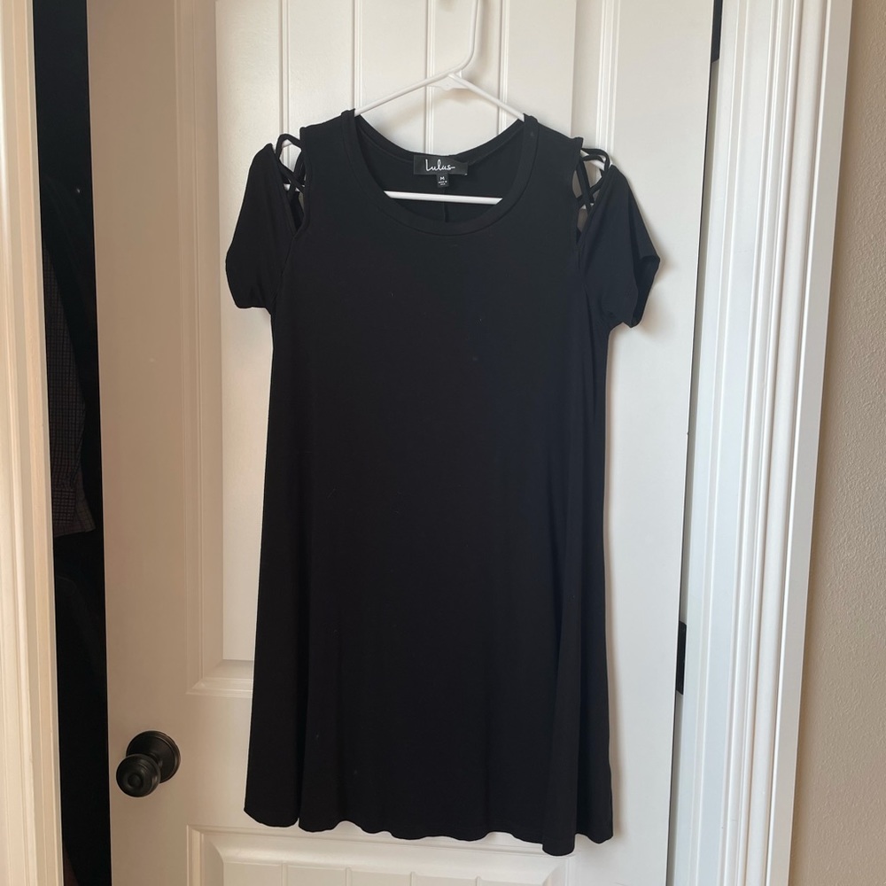 Black LuLu’s t shirt dress